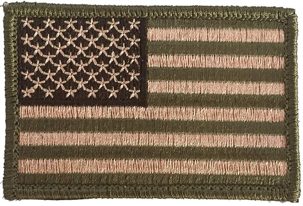 Image of American Flag Patch by 2A Tactical Gear - US Flag Patch Comes w/ Hook n Loop Backing