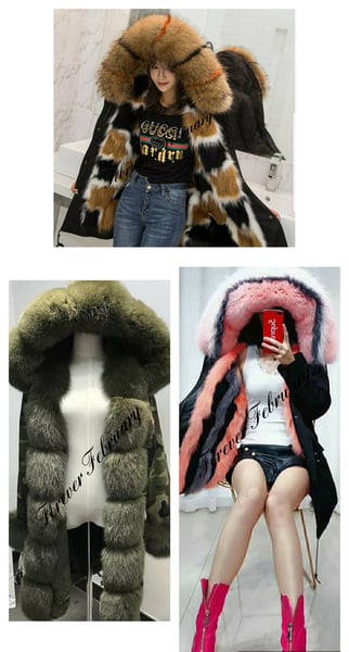 Image of Faux Fur Winter Coat