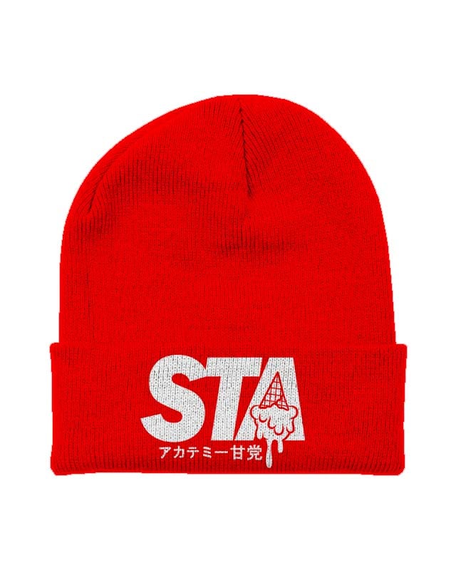 Image of Sta Last Drip Beanie Red