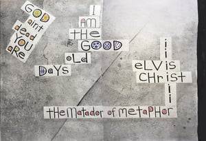 Image of ELVIS CHRIST, The Poetry and Hand Lettering of a San Francisco Mad Man