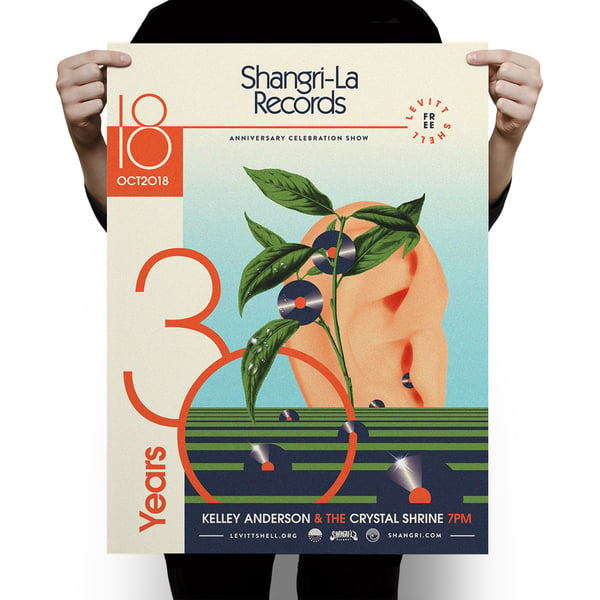 Image of Shangri-La 30 Year Anniversary Poster