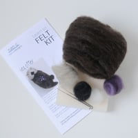Image 3 of Sea Otter - Needle Felting Kit
