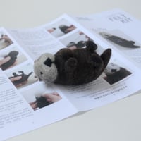 Image 4 of Sea Otter - Needle Felting Kit