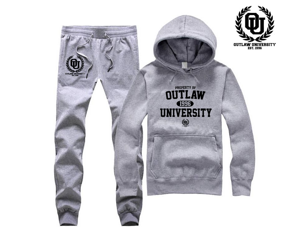 Property of OU Unisex Sweat Suit- COMES IN BLACK, GREY, NAVY BLUE ...