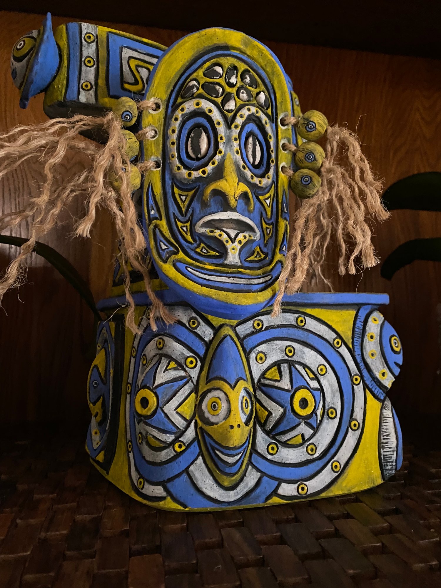Image of 1/1 Architectural Tiki Town Sculpture 