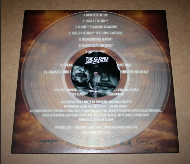Image of THE CLOAKS (vinyl LP) 