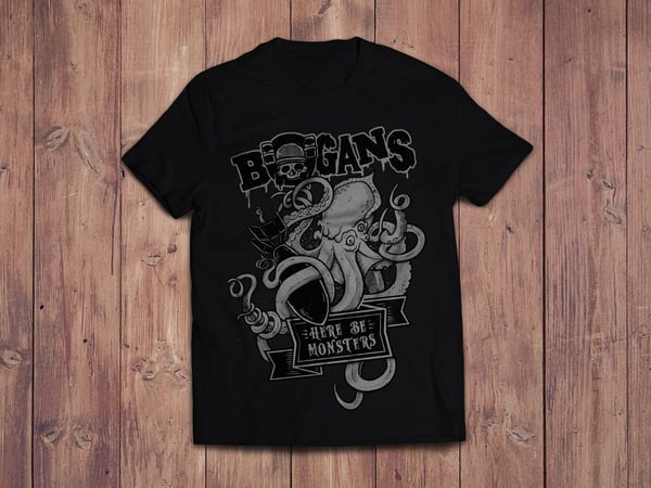Image of Here Be Monsters T-Shirt