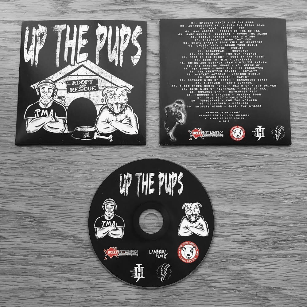 Image of SOLD OUT - Up The Pups Compilation CD