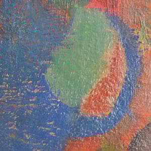 Image of Mid-century Still Life with Red flowers, Anne Reneau Golly (1922-2008)