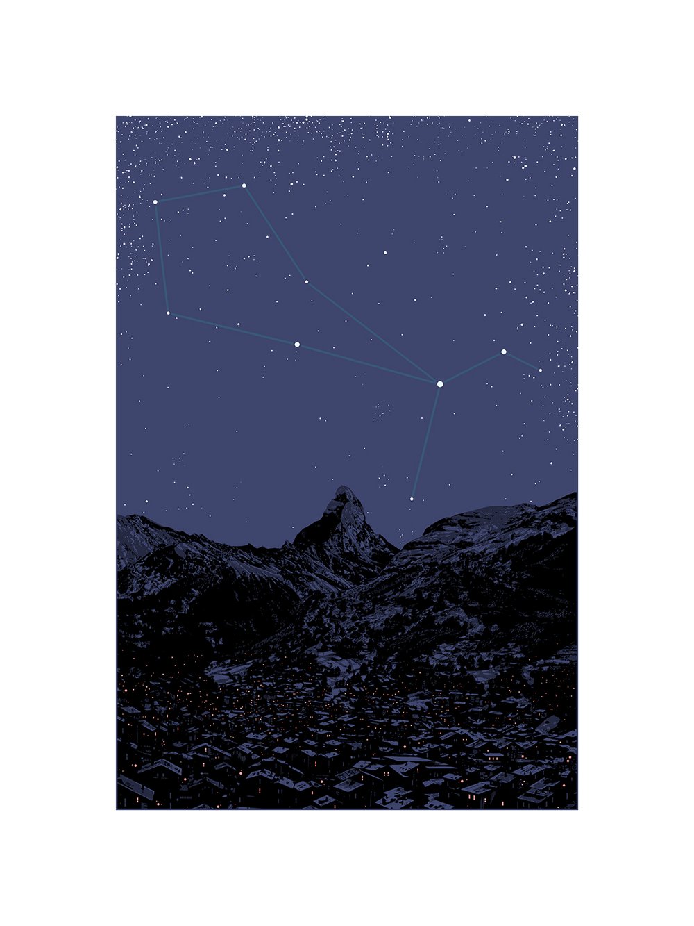 "Night on Earth" - 5 & 6 - Andromeda & Boötes - 2 print set