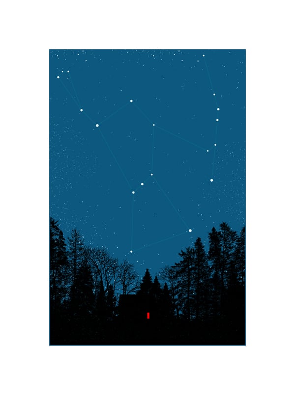 "Night on Earth" - 1 & 2 - Orion & Ursa Major (1 set available)