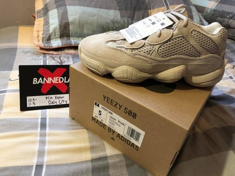 Yeezy cheap 500 box