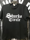 Sharks Circle Chest logo black