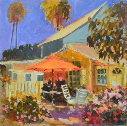 Image of Seaside Cottage by Violetta Chandler