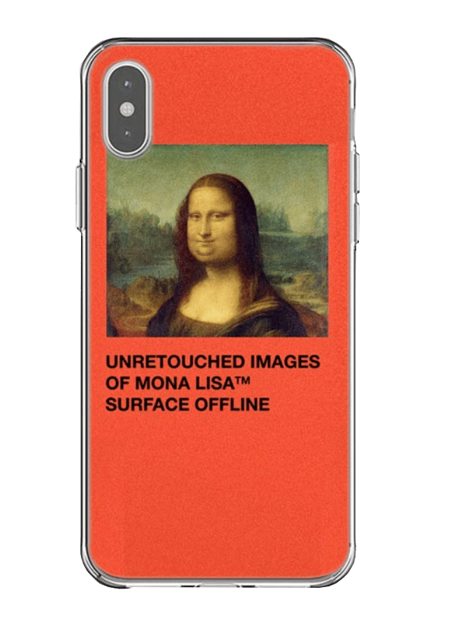 Image of Mona Lisa iPhone Case