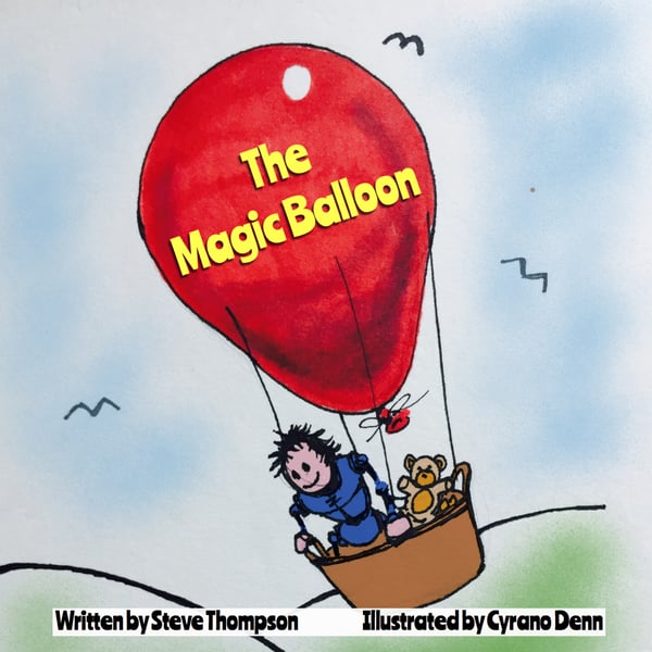 Image of The Magic Balloon children’s bedtime story book 