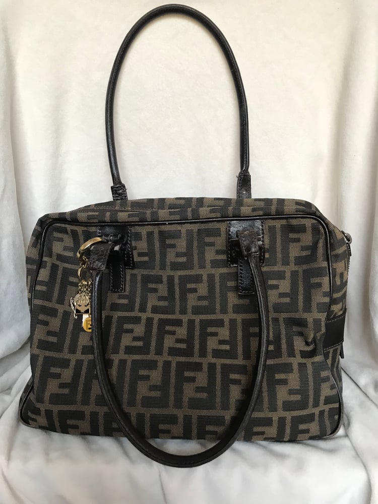 Image of Vintage Fendi Bag + keychain 