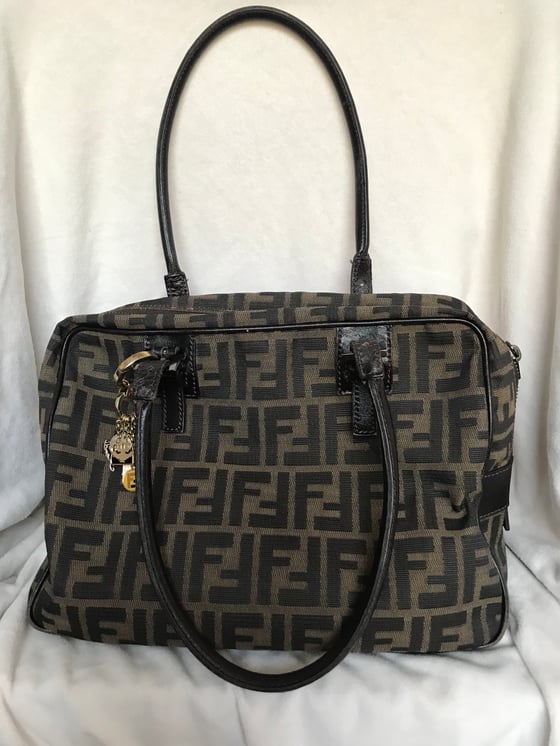 Image of Vintage Fendi Bag + keychain 