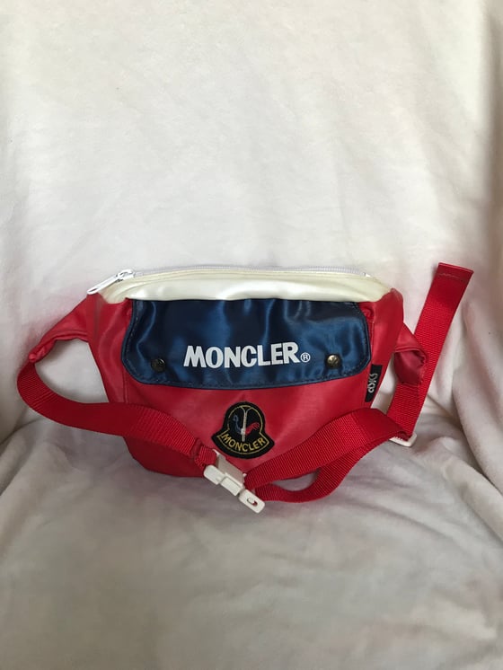 Image of Moncler /Asics collab fanny pack 
