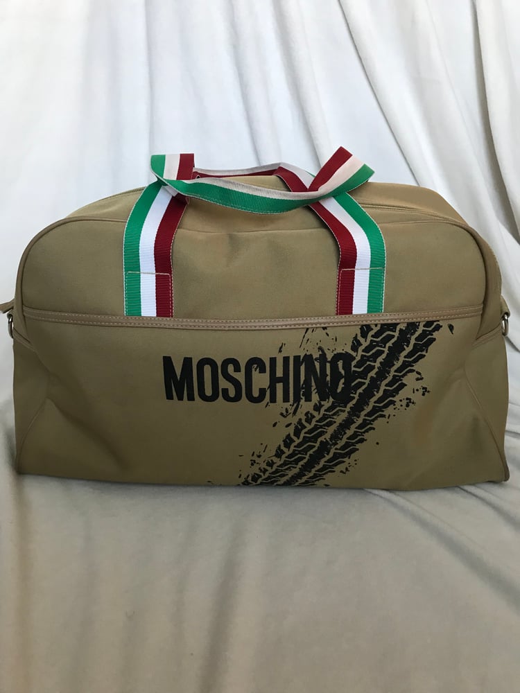 Image of Moschino medium sized duffle bag