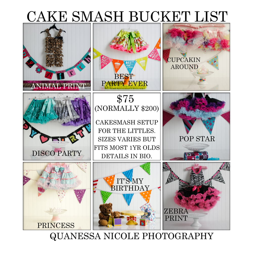 Image of Cake Smash Bucket List
