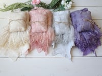 Image 1 of  Luxurious 3pc felted set with pillow (value of $174)