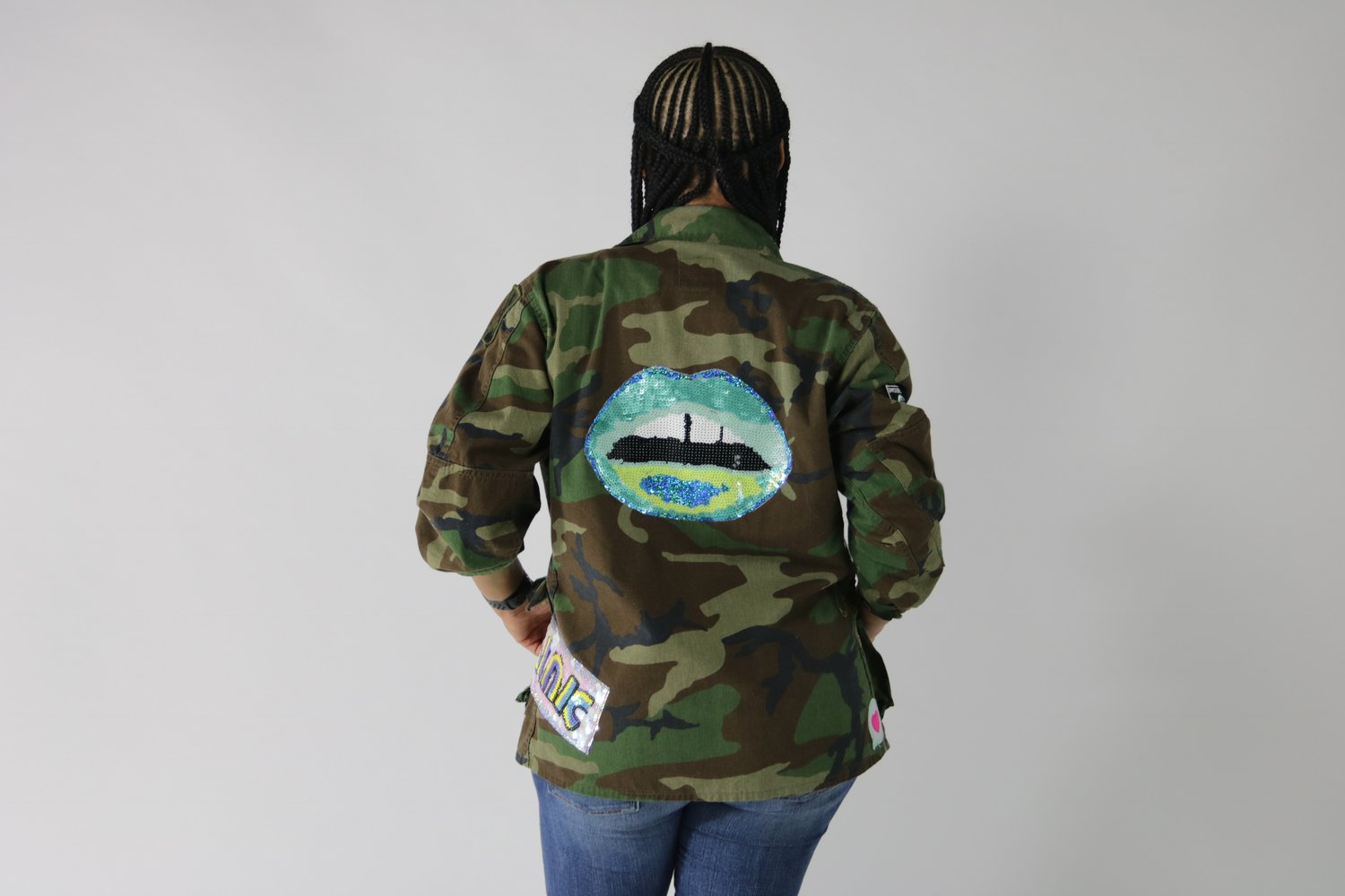 Image of Lip Drip Camo Jacket