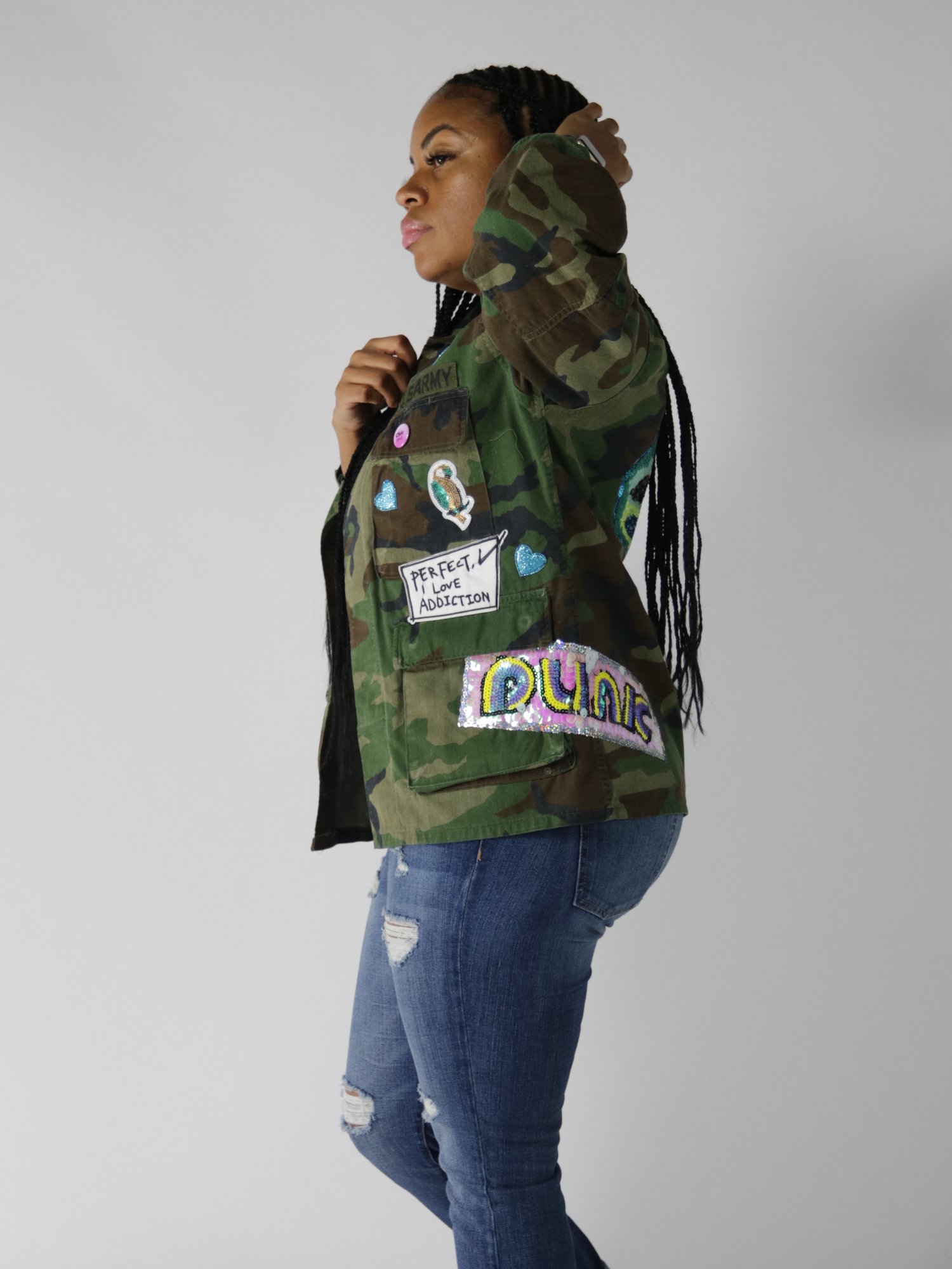 Image of Lip Drip Camo Jacket