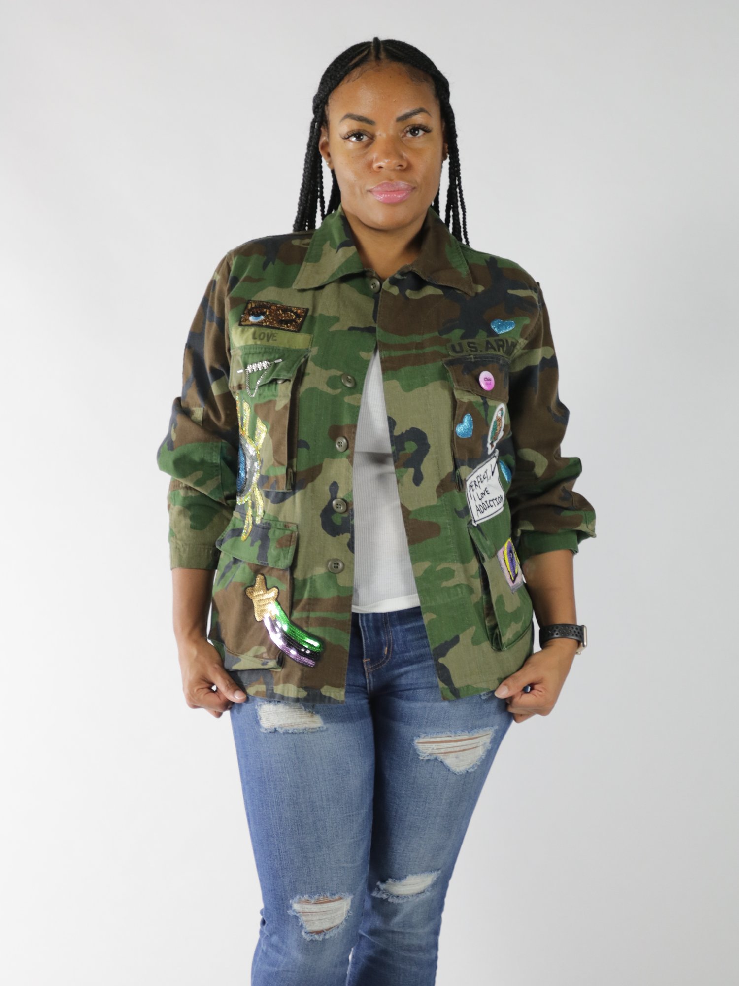 Image of Lip Drip Camo Jacket