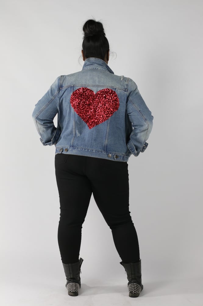Image of Love Denim Jacket