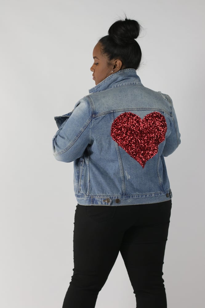 Image of Love Denim Jacket