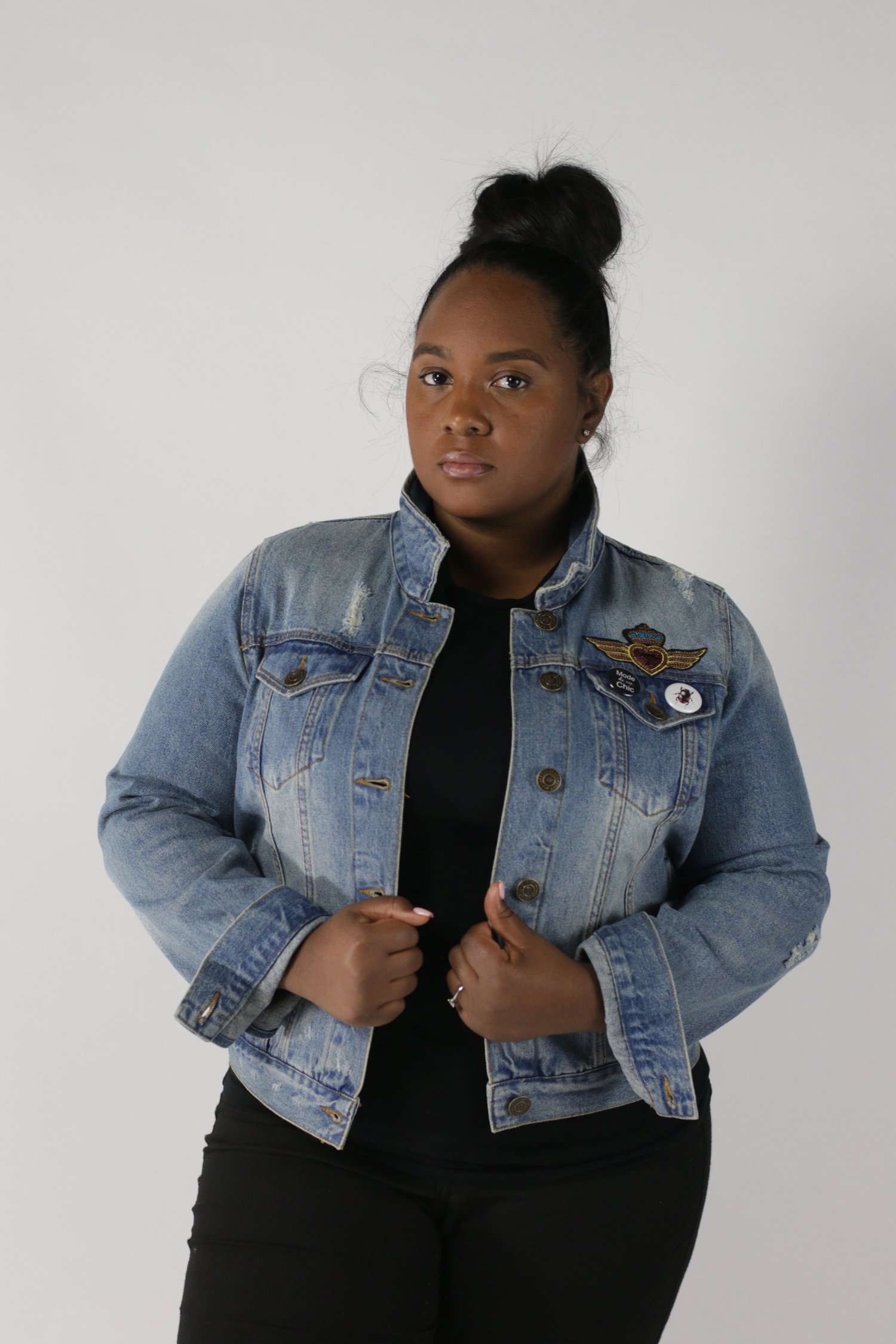Image of Love Denim Jacket