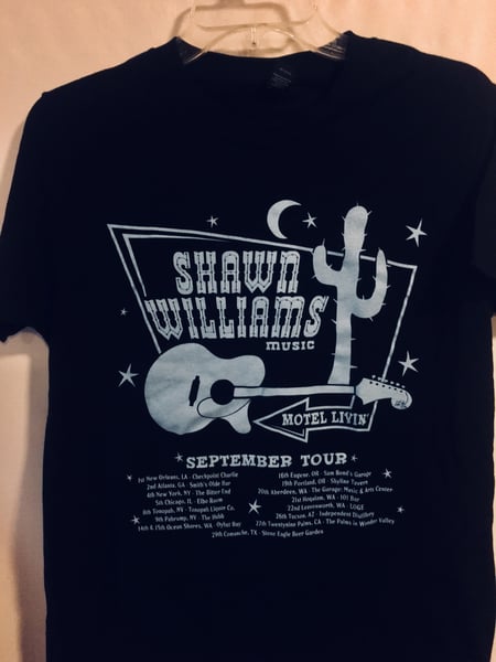 Image of September Motel Livin' Limited EdiShawn Tour Shirt