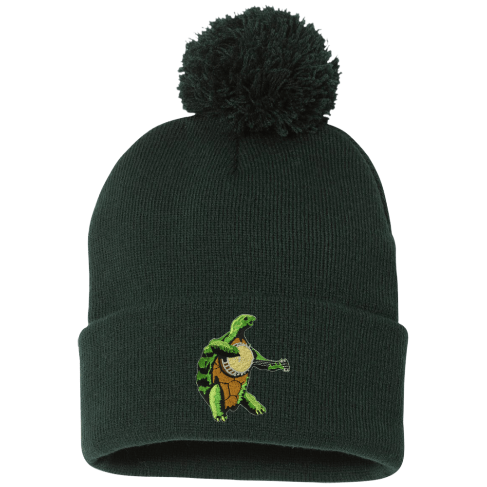 Image of TERRAPIN Embroidered POM POM BEANIES!!!