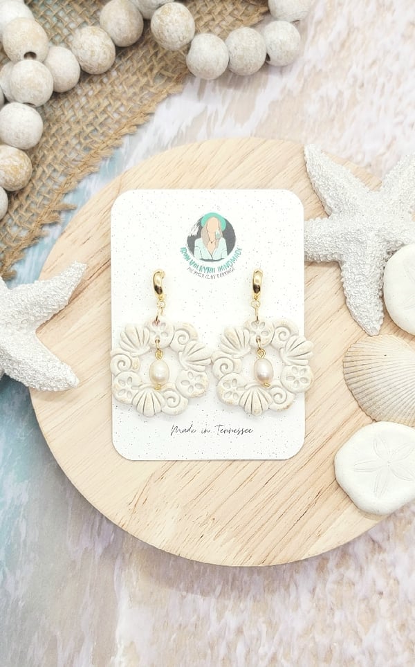 Image of Seashell Breeze Dangle