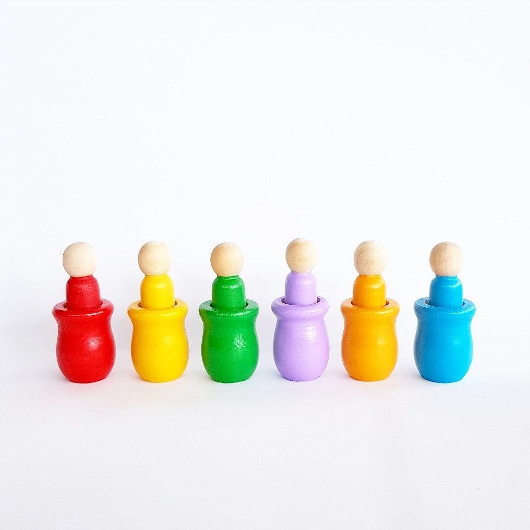 Image of Rainbow Nesting Set Mini