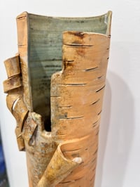 Image 4 of Ceramic Birch Vase- Lenore Lampi