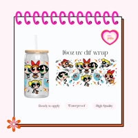 PPG Fight UV DTF Cup wrap