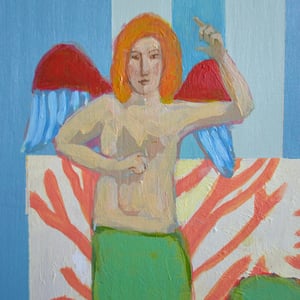 Image of Contemporary Painting, 'Sail Forbidden Seas,' Poppy Ellis