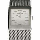 Image of NEW VINTAGE MEN'S CORUM BUCKINGHAM STAINLESS STEEL MANUAL MECHANICAL WATCH WATER RESISTANT 17 JEWEL