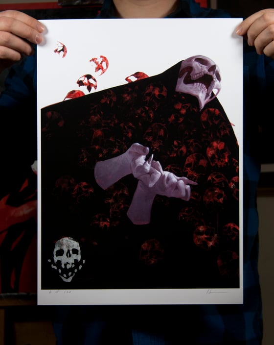 Image of I Am Become Death Limited Edition Print 