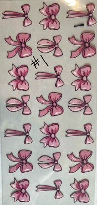 Image 1 of Bow decals 