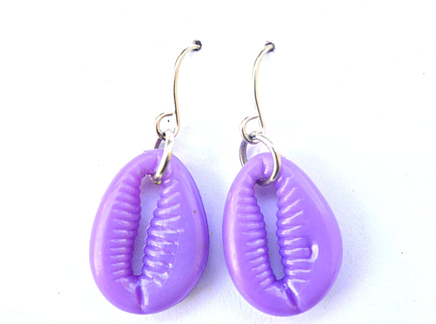 Image of Kids Shell Earrings
