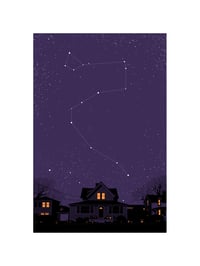 Image 3 of "Night on Earth" - 7 & 8 - LIBRA & DRACO - 2 PRINT SET