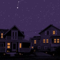 Image 4 of "Night on Earth" - 7 & 8 - LIBRA & DRACO - 2 PRINT SET