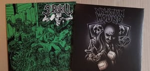 Image of SURGIKILL / VIOLATION WOUND split 7" EP
