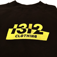 Image 2 of 1312 Crew Neck Sweat Shirt Black