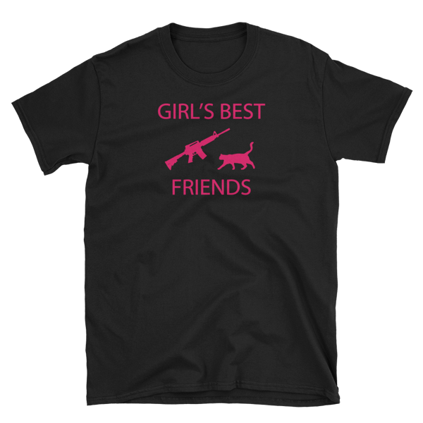 Image of GIRL'S BEST FRIENDS WOMEN'S T SHIRT
