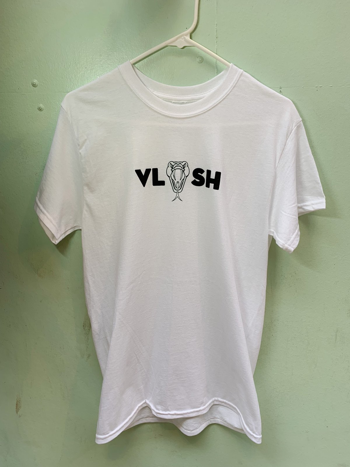 Image of White "Vlash" Tee