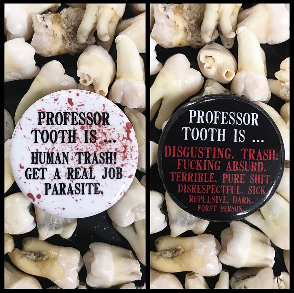 Image of Professor Tooth's Review Button Pack